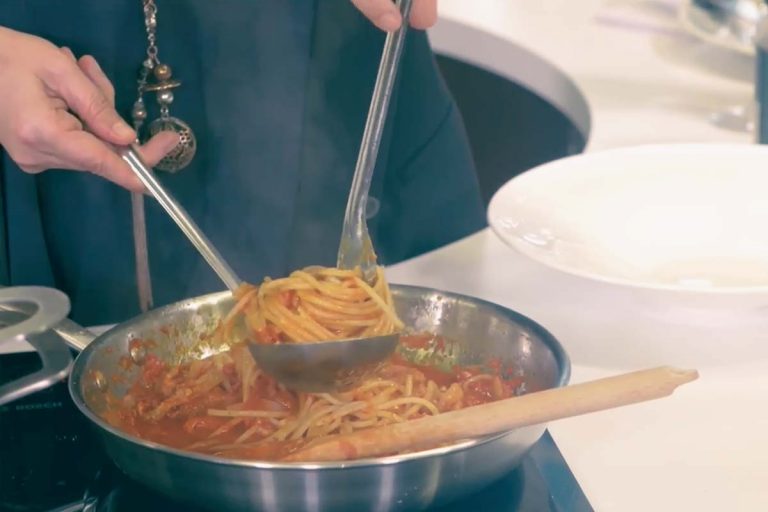 A tavola con gli chef: Spaghettone PrimoGrano all’Amatriciana