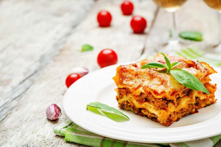 Lasagne con Passata di pomodoro Pera d’Abruzzo