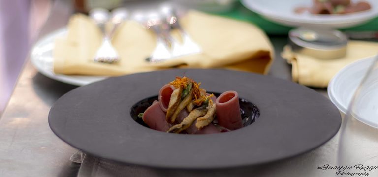 A ogni paccherino la sua ricetta. I Paccheri al melograno interpretati dallo Chef Sagliocco