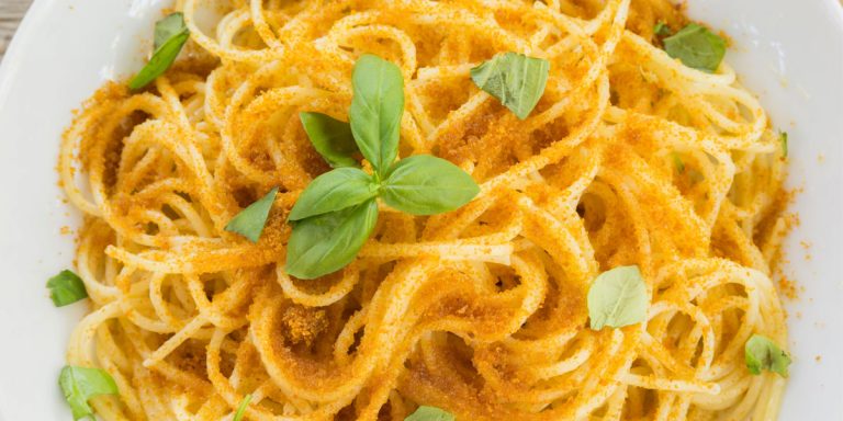Spaghettini con bottarga