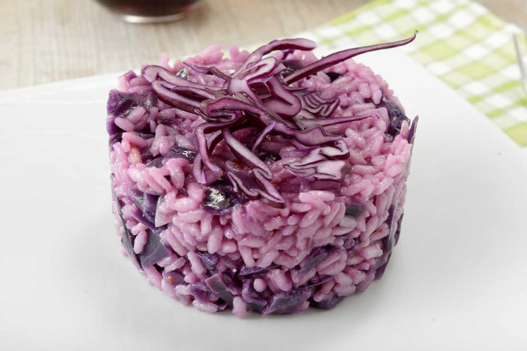 Tortino di Riso al radicchio rosso