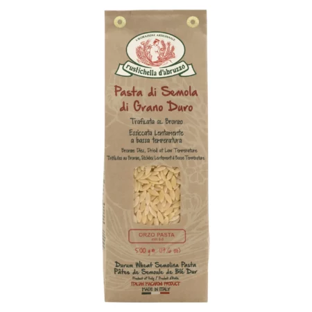 Rustichella d'Abruzzo Orzo Pasta Pasta di Semola di Grano Duro