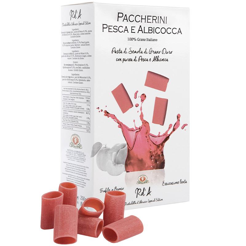 Rustichella d'Abruzzo Paccherini Pesca e Albicocca Special Edition