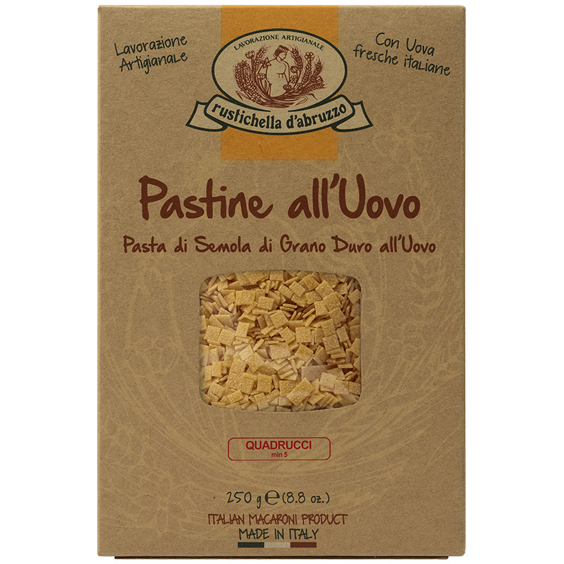 Rustichella d'Abruzzo Quadrucci Pastine all'Uovo