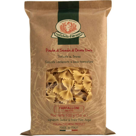 Rustichella Farfalloni Pasta di Semola di Grano Duro