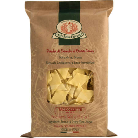 Rustichella d'Abruzzo Taccozzette Pasta di Semola di Grano Duro