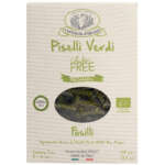 Fusilli con piselli verdi senza glutine bio 250g