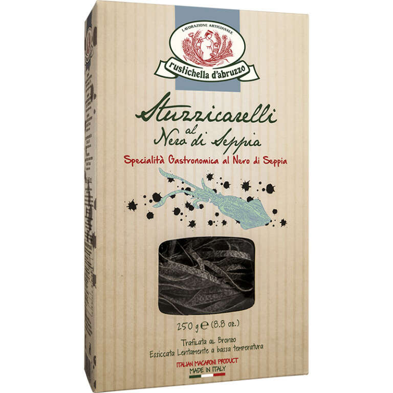 Stuzzicarelli with cuttlefish ink 250g