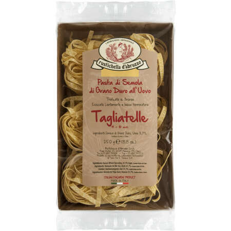 Rustichella d'Abruzzo Tagliatelle Pasta di Semola di Grano Duro all'Uovo