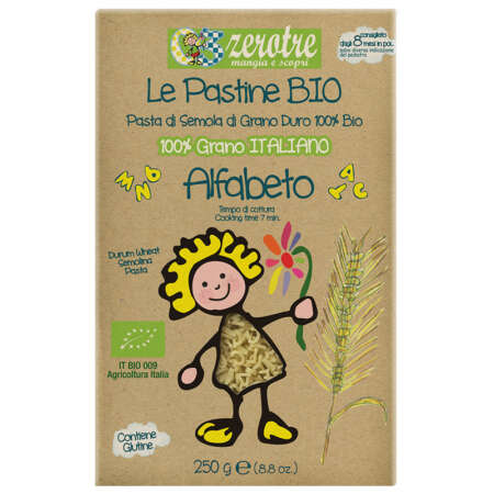 Zerotre Alfabeto Le Pastine BIO