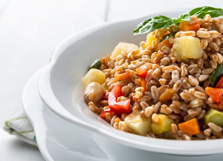 Insalata di farro con verdure