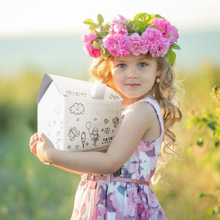 Casetta 03 da colorare con 4 prodotti