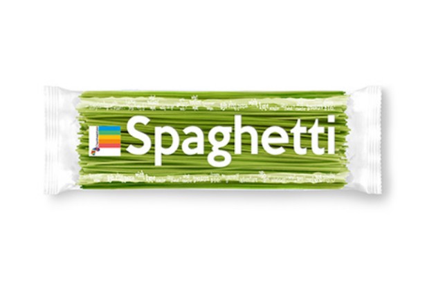Casa Rustichella spaghetti matcha e ginseng