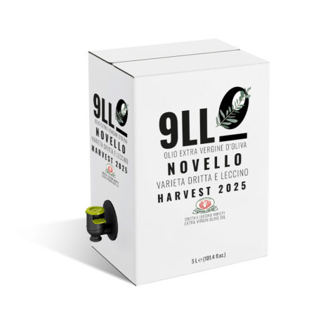 Aceite de Oliva Virgen Extra Novello bolsa en caja 5lt