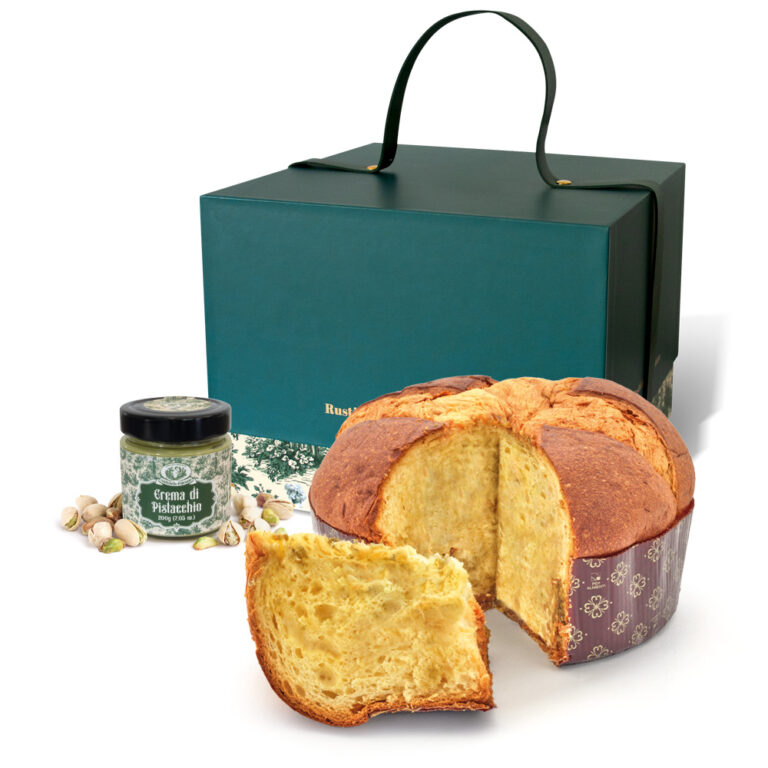 Panettone de Pistacho con Tarro de Crema Edición Limitada 1Kg
