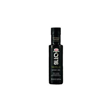 Huile d’olive Novello bouteille à étiquette foncée 100 ml