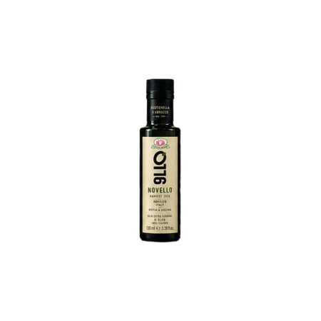 Huile d’olive Novello bouteille à étiquette claire 100 ml